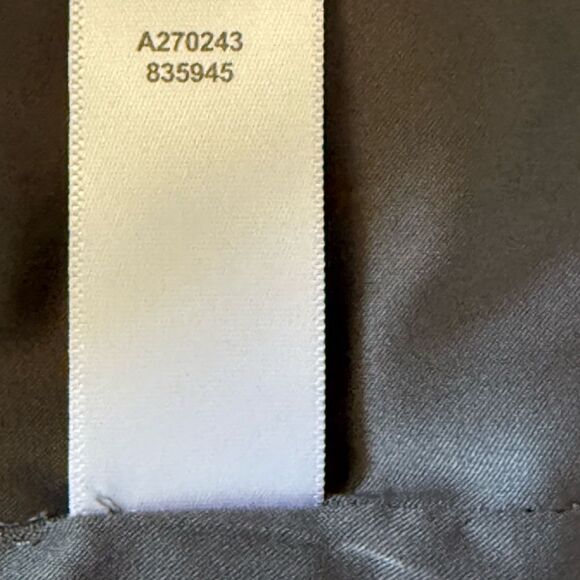 Gentle Used H by Halston Gray Woven Flyaway Blazer with Ribbed Arm Panel Size 6 - Picture 9 of 11